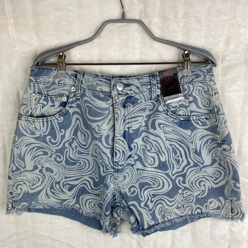 NO BOUNDARIES WOMENS HIGH RISE SHORTS (CLOTHING)